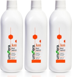 Univera KM Mineral Supplement | Original Karl Jurak Formula | Rich in Potassium & Vitamins | Stabilizes pH Balance | Supports Digestion + Nutrient Absorption | Natural Phytonutrients | 90 Day Supply