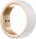 Femometer Smart Ring Gen2 Ceramic | Sleep, Heart Rate & Cycle Monitoring med gratis prenumeration | Kvinnors hälsa och fertilitet Tracker med BBT Technology | Storlek Innan du köper - Storlek 6