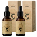 Beard Oil 2-Pack - Avocado, Macadamia & Safflower Oil Blend för Män | Mjukas grovt hår, djup Moisturizer & Tillväxtbehandling | Mineral Oil Formel