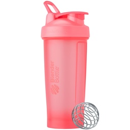 BlenderBottle Classic V2 Shaker Bottle Perfekt för Protein Shakes och Pre Workout, 28-Ounce, Light Pink