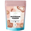 10 svamp extrakt pulver, svamp tillägg Blend för kaffe, drycker och smoothies, naturlig fokus, energi och immunstödstil - 3,53 uns / 100 g