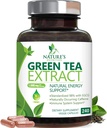 Grönt te extrakt kapslar 1000mg 98% Standardiserad EGCG - 3X styrka för naturlig energi - Hjärtstöd med polyfenoler - Gentle koffein - 240 kapslar