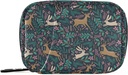 Animal Deer Rabbit Pill Box 7 Day Pill Case Travel Pill Organizer Bag med Zipper Portable Weekly Case Compact Size för vitamin Supplement Holder