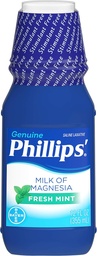 Phillips' Mjölk av Magnesia Laxative, Fresh Mint, 12 Fl Oz (Pack of 2)