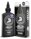 Bossman Jelly Beard Oil för Män (4 oz, Naked - Unscented) - Softens, Moisturizes & Conditions med naturliga ingredienser