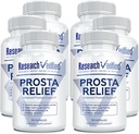 Forskning Verified Prosta Relief - Saw Palmetto och Bioperine - Prostate Health, Bladder & Urinary Health, Drive and Performance - Rena naturliga, 90 kapslar (Pack of 6)