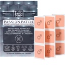 Laki Naturals Passion Patch for Men (Pack of 15) - Stöder cirkulation, Vitality, Vigour och Energy med naturliga ingredienser - Icke-Habit Forming, Time-Released Mäns hälsa Wellness Patches