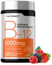Horbäach B12 Vitamin 5000 mcg | 120 Fast Dissolve Tablets