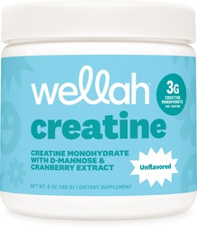 Wellah Creatine för kvinnor (50 portioner, osmakad) - Kreatinmonohydrat med Dandelion & Cranberry Extract