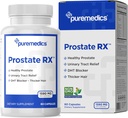 ProstateRX Saw Palmetto, Pygeum & Pumpkin Seed Extract | Prostate & Urinary Health | Bladder Emptying | Minska brådskande | Klinisk styrka 60 kapslar