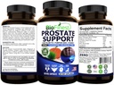 BioFinest Prostate Support för män - Saw Palmetto Lycopene Pumpkin Seed Pygeum Zinc Selenium - Healthy Urine Flow Bladder Prostate Vitamin Supplement - Tillverkad i USA (120 Veg. Capsule)