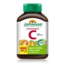 Jamieson Chewable Vitamin C 500 mg Exotisk tropisk frukt, 120ct, importerad från Kanada