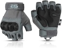 Glove Station - Fingerless Knuckle Tactical Gloves för Män - Motorcykelhandskar för taktisk skjutning, Airsoft, jakt, polisarbete och vandring