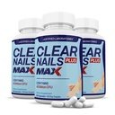 Justifierade laboratorier (3 Pack) Clear Nails Plus Max Pills 40 miljarder CFU Probiotic 60 kapslar