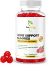 120 Extra Strength Joint Support Chewable Gummies med Glucosamine & Vitamin E - Natural Joint & Flexibility Support