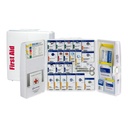 Första hjälpen Endast 1000-FAE-0103 SmartCompliance 50-Person OSHA Compliant First Aid Kit för företag, stort plast förstahjälpsskåp med mediciner, 245 bitar