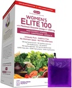 ANDREW LESSMAN Multivitamin - Women's Elite-100 with Maximum Essential Omega-3 1000 mg 120 Packets - Potent Nutrients, Essential Vitamins, Minerals, Phytonutrients and Carotenoids. No Additives