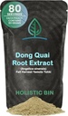 Holistic Bin Dong Quai Root Powder Extract - Wild Harvested Angelica Sinensis - Kvinnlig Ginseng Herb för kvinnors hälsa och te - Utdragen för förbättrad absorption - Växt i Japan - 80 Grams