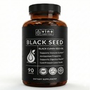 Black Seed Oil Capsules – 1000mg Cold Pressed Nigella Sativa – 90 Softgels (45-Day Supply) – 100% Pure, Solvent-Free Immune & Joint Support