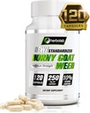 Herbolab Horny Goat Weed Extract, Standardiserad till 10% Icariin, 250mg x 120 kapslar (AKA Epimedium Extract, Barrenwort, Bishop's Hat, Fairy Wings, Yin Yang Huo)
