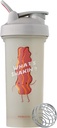 BlenderBottle Just for Fun Classic V2 Shaker Bottle Perfekt för Protein Shakes och Pre Workout, 28-Ounce, Vad är Shakin'