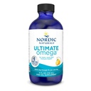 Nordic Naturals Ultimate Omega Liquid, Lemon Flavor - 4 oz - 2840 mg Omega-3 - High-Potency Fish Oil Supplement med EPA & DHA - Främjar hjärn- och hjärthälsa - Non-GMO - 24 portioner