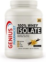 100% WHEY Isolate Vanilla - 2 lb (909 Grams) - 28 portioner