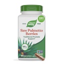 Naturens Way Saw Palmetto Berries, traditionell prostatastöd*, 585 mg per portion, Non-GMO Project Verified, Vegan, 180 kapslar