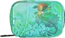 Sea Green Mermaid Pill Box 7 Day Pill Case Travel Pill Organizer Bag med Zipper Portable Weekly Case Compact Size för Vitamin Supplement Holder
