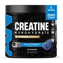 All Black Everything Creatine Monhydrate | 60 portioner | Blue Razz | Micronized Amino Acid Powder | Support Muscles | Cellulär energi | Kognitiv funktion | Glutenfri och Keto Friendly