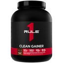 Regel 1 Clean Gainer - High-Protein Lean Gain Formel med 560 kalorier, 30 g Full-Spectrum Protein, Över 90 g kolhydrater, Under 6 g fett (15 portioner, choklad Fudge)