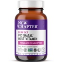 Nytt kapitel, Postnatal Vitamins Lakteringstillägg, Komplett Multivitamin med Fermented Vitamin D3 + B Vitaminer, Gjord med organiska grönsaker och örter, icke-GMO Ingredienser, 96 Räkna