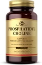 Solgar Phosphatidylcholine, 100 Softgels - Promote Healthy Cognitive Function - Derived From Lecithin - Contains Choline for Neurotransmitter Acetylcholine - Gluten Free, Dairy Free - 50 Servings