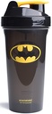 Smartshake Lite Justice League Protein Shaker Bottle 800ml - DC Comics Water Bottle, Leakproof BPA Free Gym Shaker Bottle för Protein Shakes och Protein Powder - Batman Logo