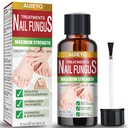 E-Bes Toenail Fungus Treatment Extra Strength, Repair Thick Damage Color Fingernail Toe Nail Fungus Treatment, Tea Tree Oil Easy Use Fungal ToeNail Treatment- 20ML