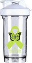 Non Hodgkin lymfom Cancer Awareness 18 Ounce Shaker Bottle Drink Mixer Leak-proof Pre Workout Protein Shakes Meal Replacement Shakes Bottles 500ML/18 Oz Vit vit