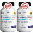ProstateViva Max Supplements for Men Capsules, Health Supplements - Maximum Strength, All Natural to Support Normal & Healthy Function (120 kapslar)