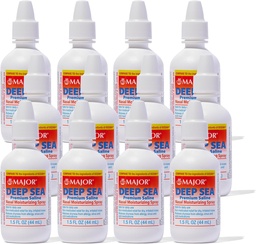 Deep Sea Saline Nasal Spray Generic för Ocean Nasal Moisturizing Spray 1,5 oz per flaska Pack med 12 flaskor
