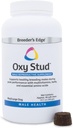 Breeder's Edge Oxy Stud Soft Chews are Designed for Male Dogs and Cats and Helps Support Breeding and Nutritional Needs Specific to Male Reproductive Health, 60 ct Medium & Large Dog