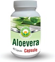 BASIC AYURVEDA Aloe Vera Capsules - 460 MG | Support Gut Health, Digestive Health & Immune Health | Natural Herbal Supplement | Hjälper till att upprätthålla balanserad magsyra, Aloin Free | 40 kapslar
