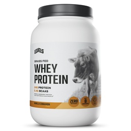 Levels Grass Fed Whey Protein Powder, No Artificials, 24G Protein, Vanilla Cinnamon, 2LB