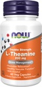 Nu livsmedel: L-Theanine Stress Management 200 mg, 60 caps (2 Pack)