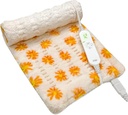 ZXU Värme Pad för ryggsmärtlindring och kramper Relief- Ultra Soft Sherpa Heating Pad, XL King Size 12 "x 24", 12 Heat Levels & 1-24H Auto Off, Stanna på Funktion Hot Heated Pad, Maskintvättbar