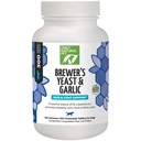 Only Natural Pet Brewer's Yeast & Garlic Chewables - All-Natural Flea & Tick Prevention for Dogs - Fortified with B Vitamins - Promotes Healthy Skin & Coat - 300 Count Tablet