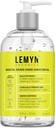 Medical‑Grade Hand Sanitizer Gel – 97 % Organic | 70 % USP Ethyl Alcohol | Moisturizing Aloe + Hyaluronic Acid | Freshly Made in USA | 12oz Bottle with Pump