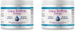 Ecopure Coral Calciumpulver med spårmineraler - 16 Ounces