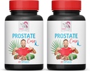 Saw Palmetto Supplement - Prostate Support PILS - Naturliga ingredienser, Saw Palmetto, Sting Nettle Leaf, Maitake Mushroom, Reishi, Shiitake, Prostate Support Supplement för män, 2 flaskor 120 Caps