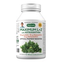 ANDREW LESSMAN Maximal L + Z med Astaxanthin 60 Softgels - 12mg Lutein, 6mg Zeaxanthin, 4mg Astaxanthin. Viktiga näringsämnen för att stödja ögon och hjärnhälsa och främja hälsosam vision.