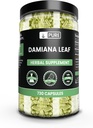 PURE ORIGINAL INGREDIENTS Damiana Leaf Capsules, No Magnesium Or Rice Fillers, Always Pure, Lab Verified (730 Capsules)