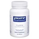 Rena inkapslingar L-Lysine - Essential Amino Acid Supplement för Immune Support & Gum, Lip Health * - med L-Lysine HCl - 90 kapslar